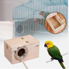Parrot Budgie Lovebirds Wooden