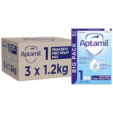3 x 1.2kg Aptamil 1 First