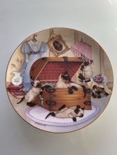 Hamilton Collection Plate, ‘Country Kittens’ - Attic Attack With COA