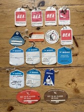 Various airline luggage labels - various,
