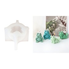 Cute Frog Silicone Mold DIY