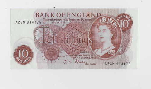 1967 bank england ten - ,