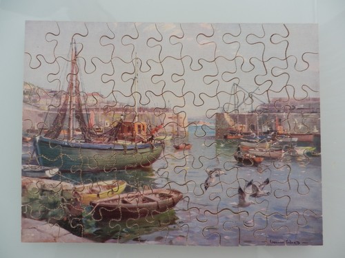 Vintage victory wooden jigsaw - wooden,