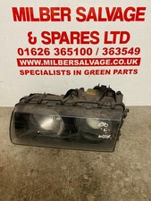 BMW E36 L PLATE PASSENGER N/S/F HEADLIGHT MISSING ADJUSTER AND COVER
