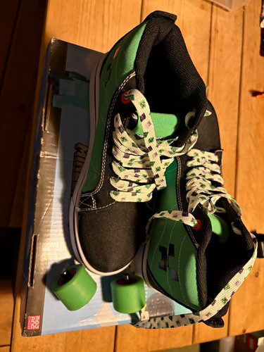 Heelys green black - heelys, green/black/white
