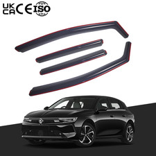 4PCS Tinted Wind Deflectors
