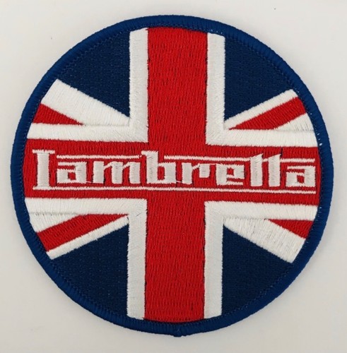 Lambretta union jack circular - lambretta,