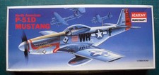 1:72 SCALE ACADEMY P-51D MUSTANG USA WW2 FIGHTER MODEL KIT. SIMILAR AIRFIX.