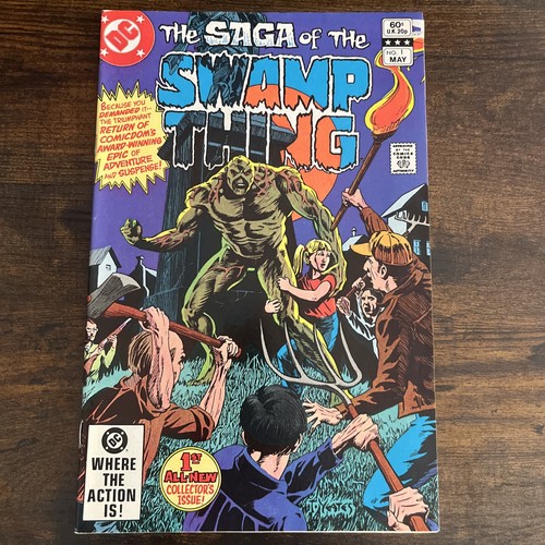 Saga the swamp thing - thing, #1