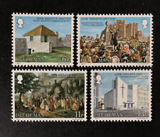 ISLE OF MAN 1977 MINT MNH BICENTENARY JOHN WESLEY SET - FREE UK P&P