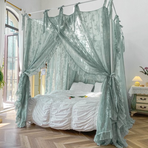 Romantic lace sqaure mosquito - lace,