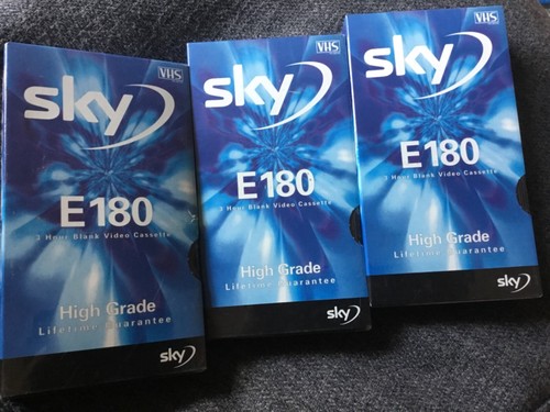 Blank video vhs tapes - 3,