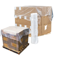PALLET TOP COVERS 1400x1400MM STRONG 30MU PLASTIC/POLYTHENE FOR COVERING LOADS