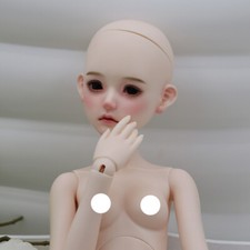 1/4 BJD Girl SD Bare Resin Ball Jointed Doll Eyes Face Makeup Normal Skin Gift