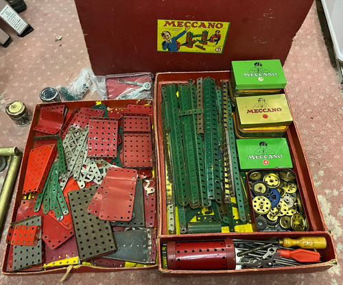 Vintage meccano set box - 7,