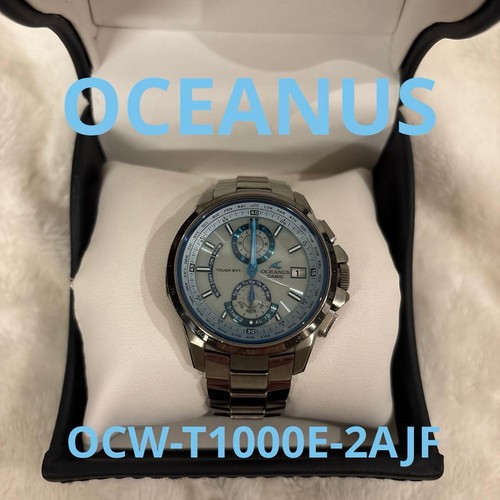 Casio oceanus ocw t1000e - casio, 2ajf