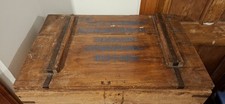 Vintage Extra Large Hard Wood Shipping Crate/Box Used By Potter Michael Cardew