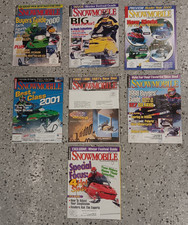 Snowmobile Magazines Lot Of 7