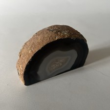 Vintage Large Agate Blue Grey