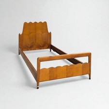 Gio Ponti Style Wooden Single