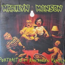Marilyn Manson - Portrait Of An American Family - 2LP Blue Coloured Vinyl Record