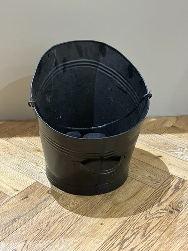 12l metal ash bucket with - bucket, lid