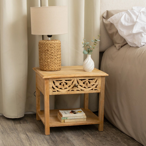 Natural mango wood bohemian - mango,