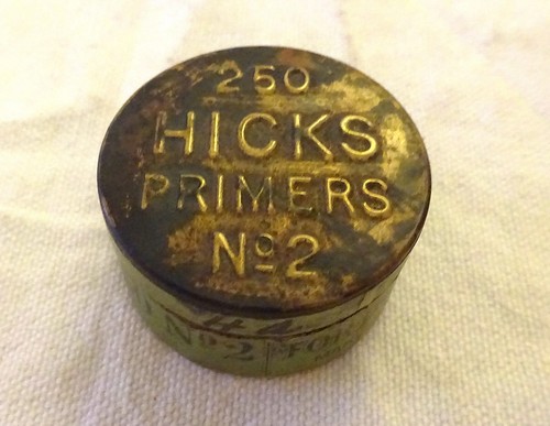 Antique empty hicks - hicks, percussion