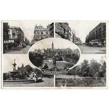 MIDDLESBROUGH Yorkshire Multi View RP Postcard, Postmarked 1951