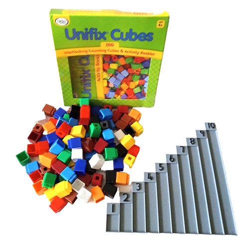 Didax unifix cubes 100 set - unifix,