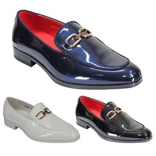Men's Faux Patent Leather