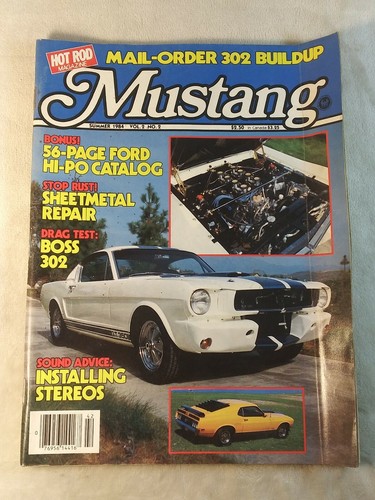 Hot rod magazine - hot, mustang