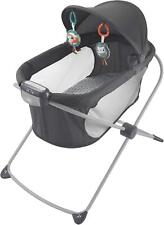 Fisher-Price Soothing View Projection Bassinet Folding Portable Baby Cradle