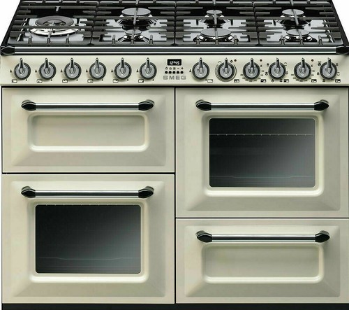 Smeg tr4110p1 110cm cream - cream, dual