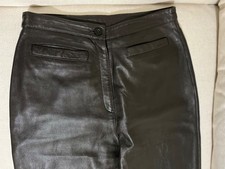 Vintage Real Leather Trousers
