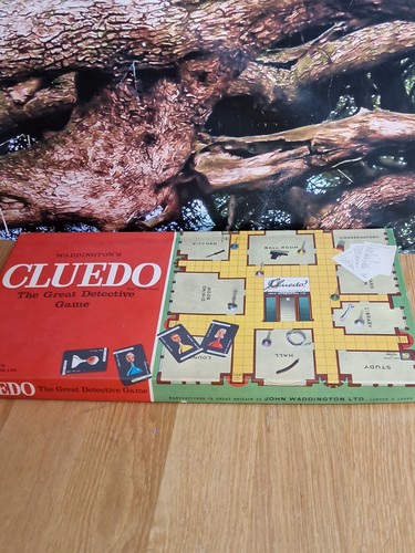 Vintage waddington cluedo - vintage, waddington's