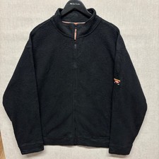 Orvis Black Fleece Jacket Men's Size XL Outdoor Full Zip Fishing Hiking