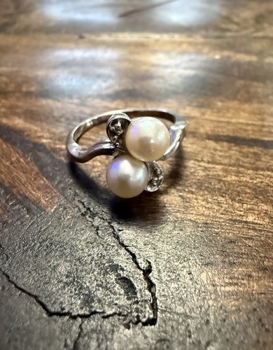 Beautiful vintage 10k white - vintage,
