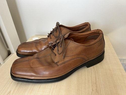 Clarks flexlight brown - brown, leather
