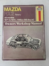 Mazda RX2 Rotary Haynes Manual 1971 to 1973 All Models 1146cc Unused Sealed