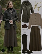 Really Wild Boots Suede Brown Knee Spanish Seville 39.5 6.5 ASO Kate Middleton 