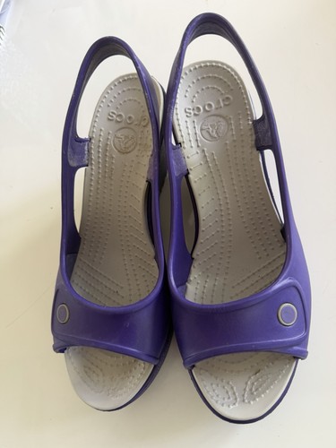 Crocs womens purple - womens, purple/grey