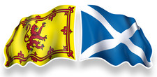 Scotland Waving Rampant Lion &