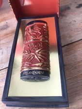 Yves St Laurent 0PIUM Refillable Parfum Purse Spray  7.5ml 1980s Boxed