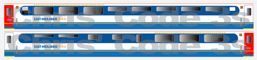Adhesive vinyl coach decal - coach, oo
