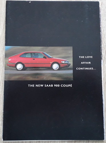 Saab 900 coupe range brochure - saab,