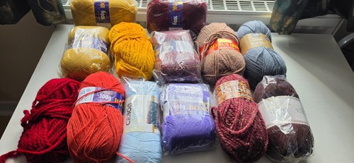 Yarn job lot - stash, 11