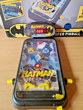 Batman Electronic Super Pinball Game Mini Table Top Arcade Machine 99% COMPLETE