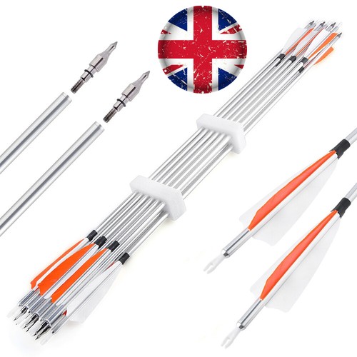 12x aluminum arrows - aluminum,