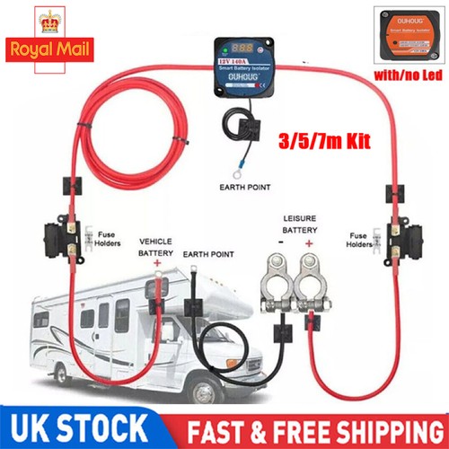 Split charge relay kit starter - split,